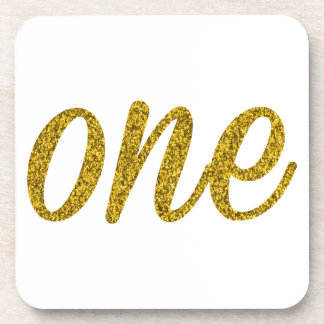 Posavasos Purpurina número UNO (1)