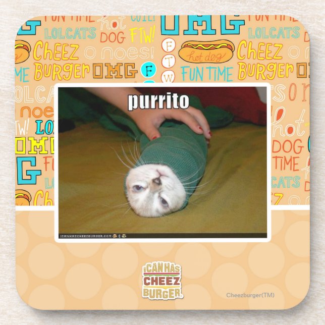 Posavasos purrito (Frente)