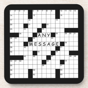 Posavasos Puzzle de palabras cruzadas