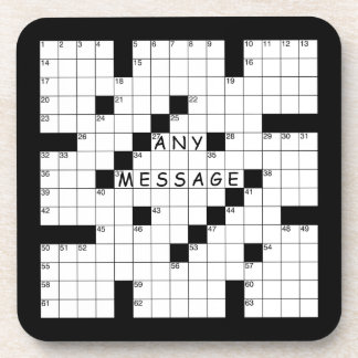 Posavasos Puzzle de palabras cruzadas