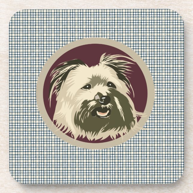 POSAVASOS PYRENEES SHEEPDOG (Frente)