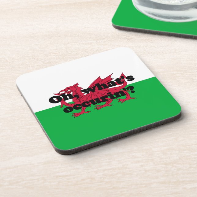 Posavasos '¿Qué pasa?' (Lado Izquierdo)