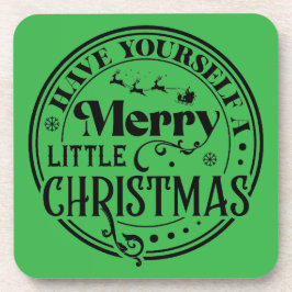 Posavasos Que te tengas unos buenos Navidades