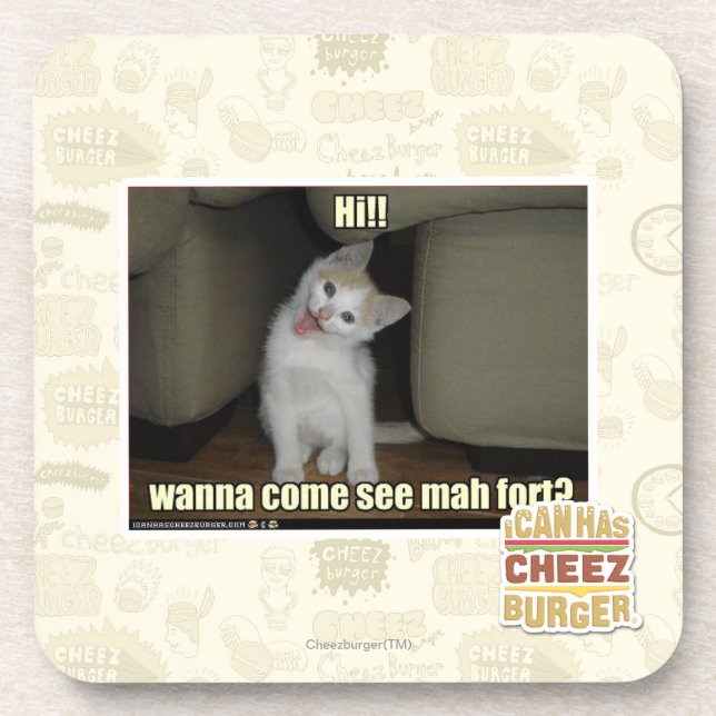 Posavasos ¿Quiera venir ven el fuerte del mah? (Frente)