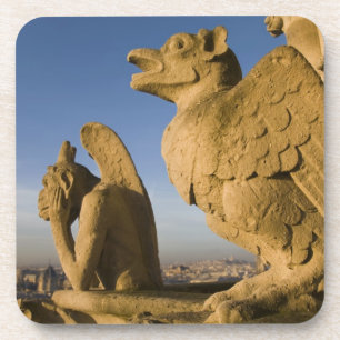 Posavasos Quimera en la fachada de la Catedral de Notre Dame