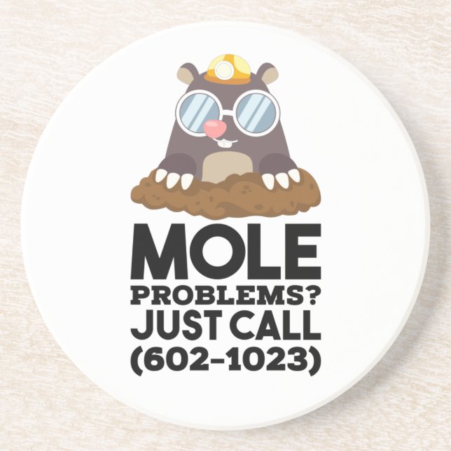Posavasos Química - Problemas de Mol (Frente)