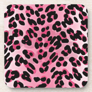 Posavasos RAB Rockabilly Pink Cheetah Print