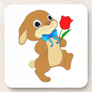 POSAVASOS RABBIT IN LOVE