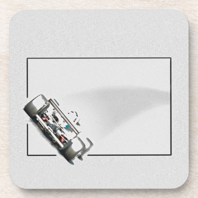 Posavasos Racer de rueda abierta (Frente)