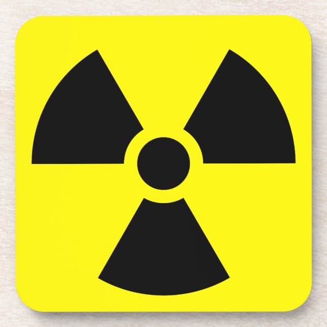 Posavasos Radioactivo (Frente)