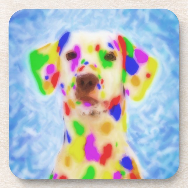 Posavasos Rainbow Dalmatian (Frente)