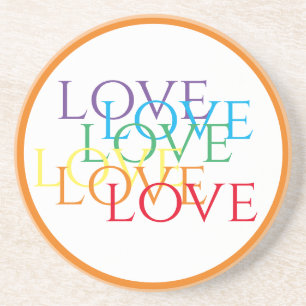 Posavasos RAINBOW LOW Ronda Sandstone Coaster / Naranja