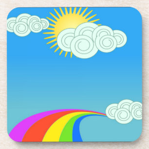 POSAVASOS RAINBOW SKY
