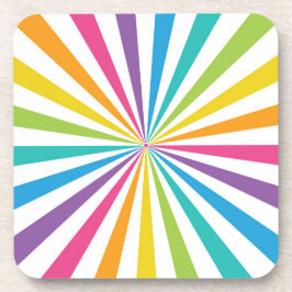 Posavasos Rainbow Sunburst