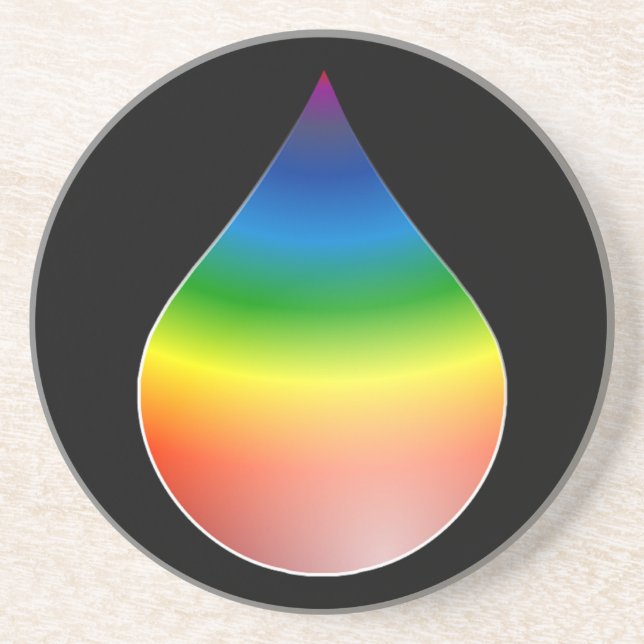 POSAVASOS RAINBOW TEARDROP (Frente)