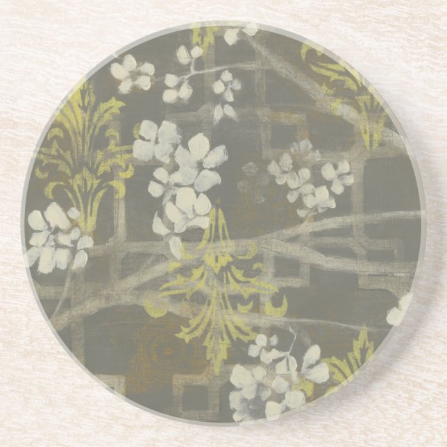 Posavasos Rama de floración con patrón I (Frente)