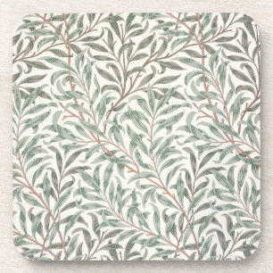Posavasos Rama del sauce, diseño del papel pintado, 1874