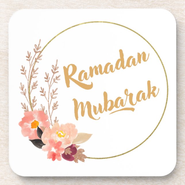 Posavasos Ramadan Mubarak 5 (Frente)
