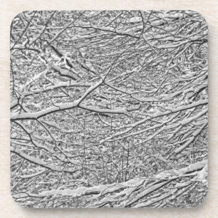 Posavasos Ramas de nieve