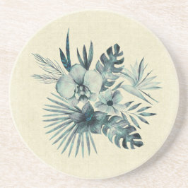 Posavasos Ramblo de hojas tropicales