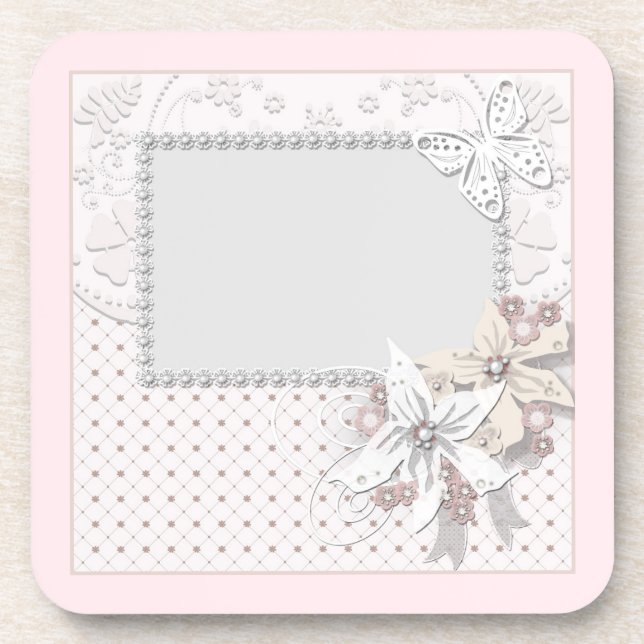 Posavasos ramo boda (Frente)