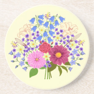 Posavasos Ramo de flores Yellow Stone