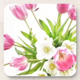 Posavasos Ramo de los tulipanes de la primavera