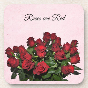 Posavasos Ramo de rosas rojas