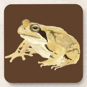Posavasos Rana de madera