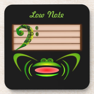 Posavasos Rana verde baja nota
