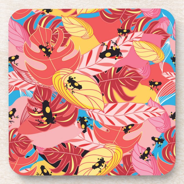 Posavasos Ranas de la jungla (Frente)