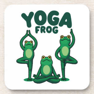Posavasos Ranas de yoga