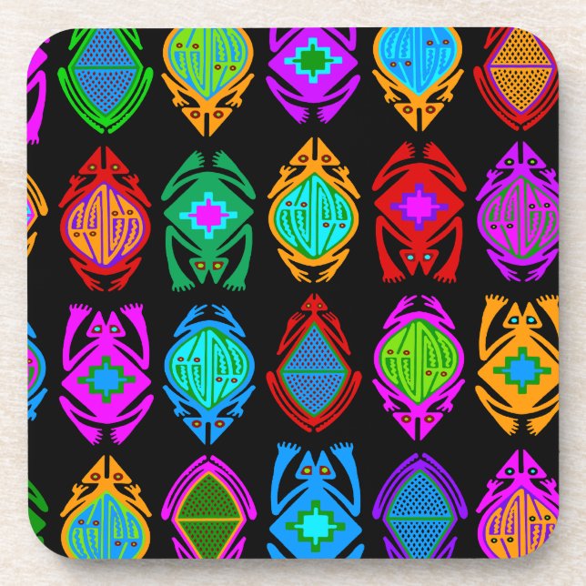 Posavasos Ranas saltantes (Frente)