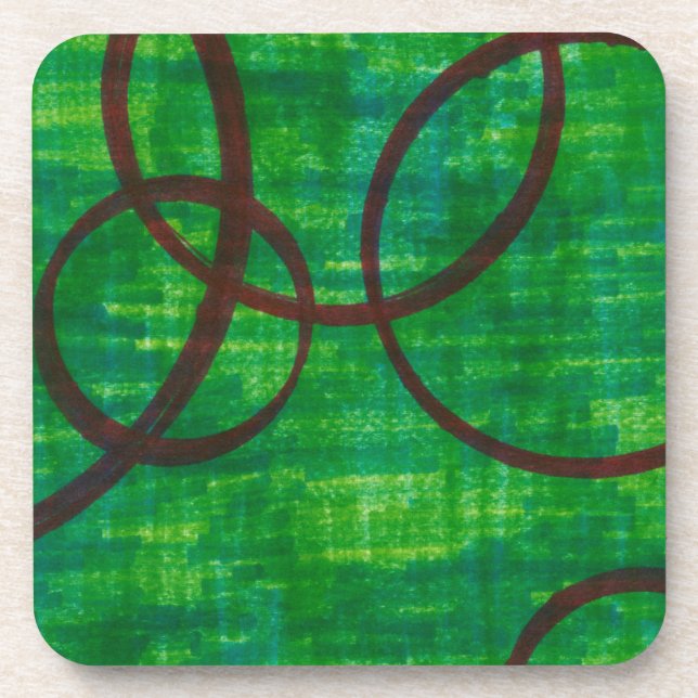 Posavasos Rastreo II de Crimson (Frente)