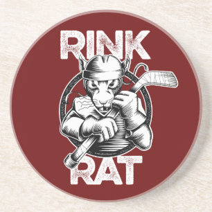 Posavasos Rata de pista de hockey