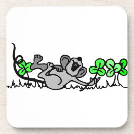 Posavasos Ratón Jugando En Chispas