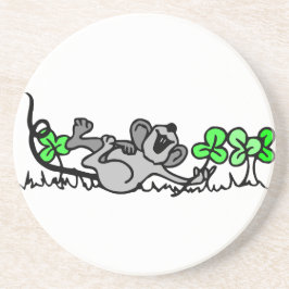 Posavasos Ratón Jugando En Chispas