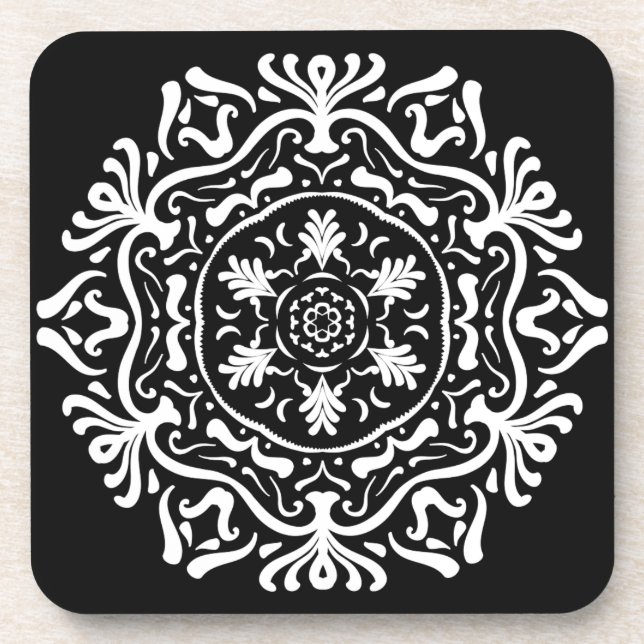 Posavasos Raven Mandala (Frente)
