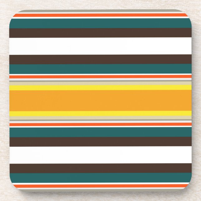 Posavasos raya retro (Frente)