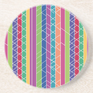 Posavasos Rayas de colores