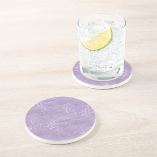 Posavasos Rayas de plata púrpura lavanda