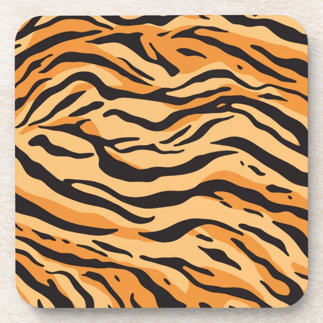Posavasos Rayas de Tigre (Frente)