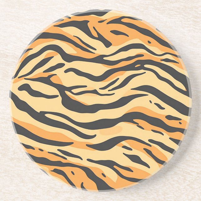 Posavasos Rayas de Tigre (Frente)