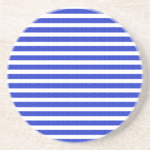 Posavasos Rayas Geométricas Azules Chic