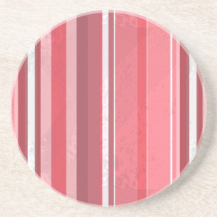 Posavasos Rayas rosadas y agudas