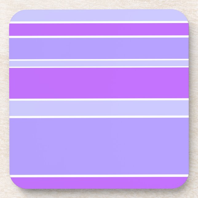 Posavasos Rayas violetas (Frente)