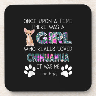 Posavasos Re Era Un Chica Que Realmente Amaba A Chihuahua
