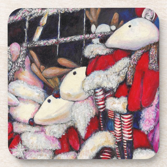 Posavasos Realidad en las vacaciones (Frente)