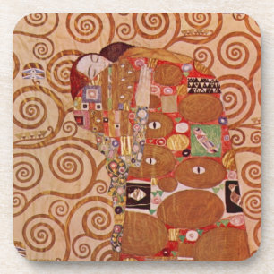 Posavasos Realización de Gustav Klimt, Arte Nouveau Antiguo