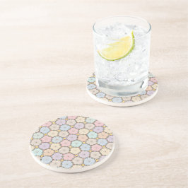 Posavasos Rebanadas de madera pastel